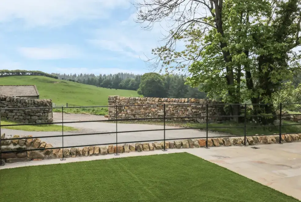 Countryside views at Lake Farm Cottage