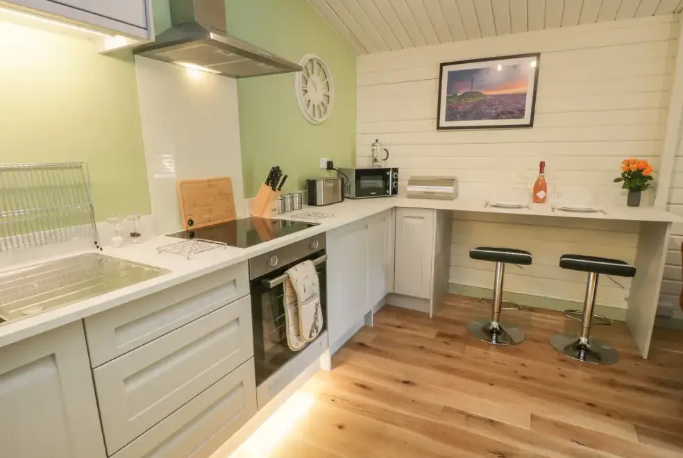 Kitchen/diner at Lake View Lodge