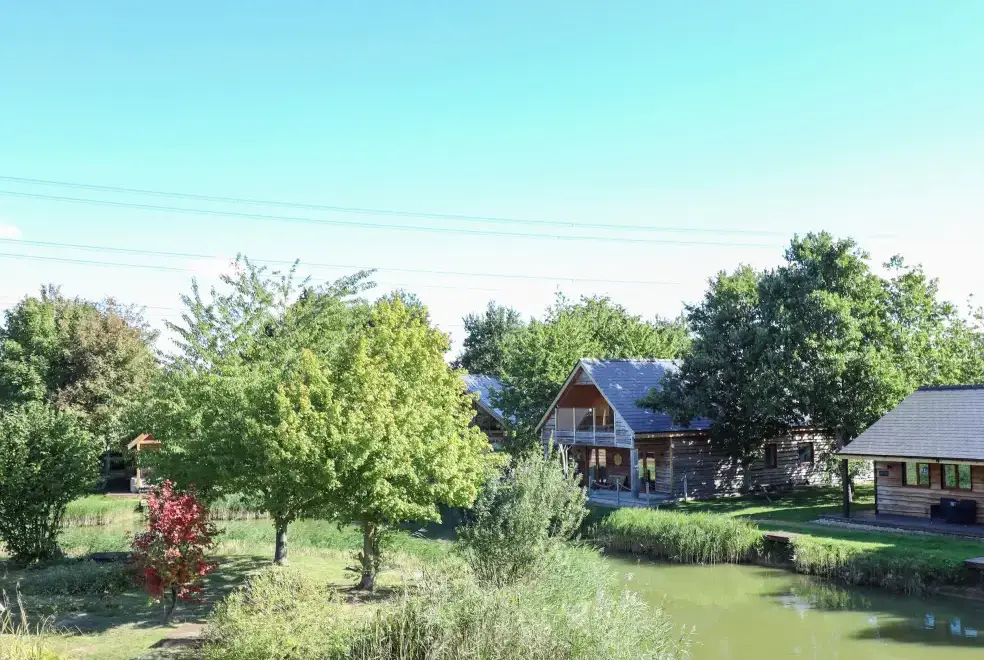 Countryside views at Lake View Lodge