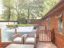 Decked area at Lakes Lodge - thumbnail photo
