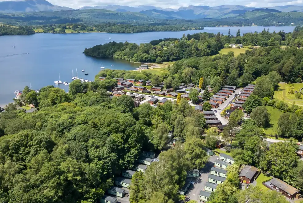 Countryside views at Lakes Lodge