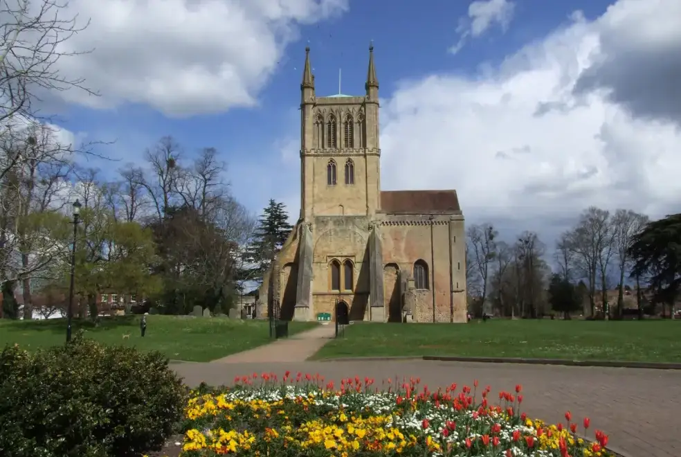 National landscape near Lakeside Yurt, Cotswolds