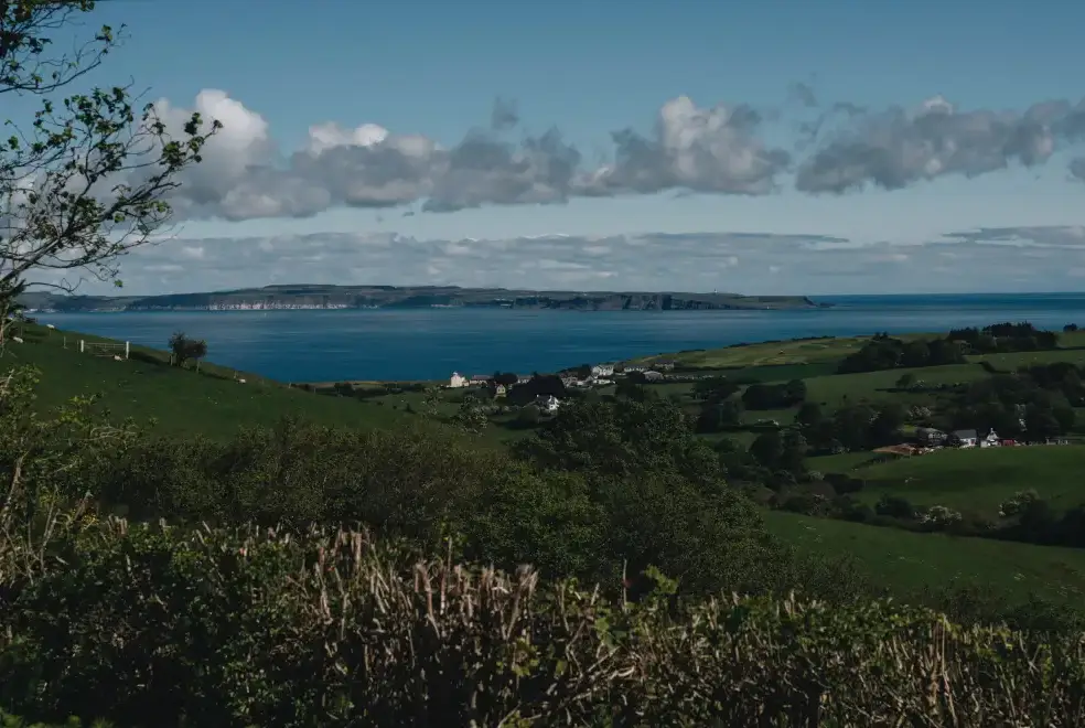 Sev view at Lamb Cottage