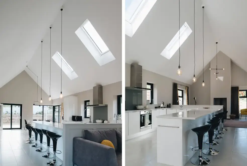 Kitchen/diner at Lamb Cottage