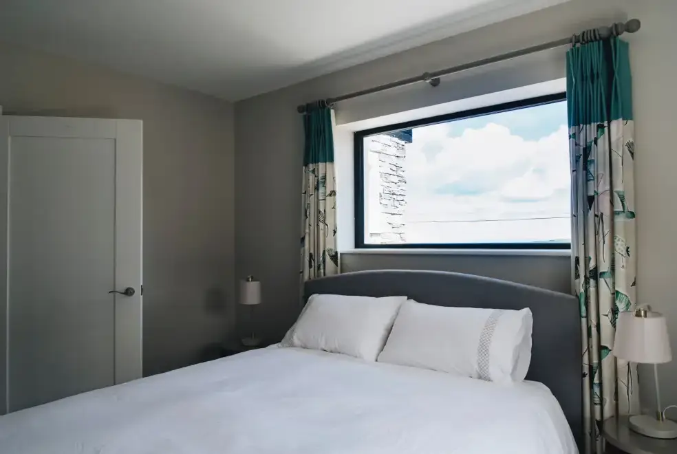 Bedroom at Lamb Cottage