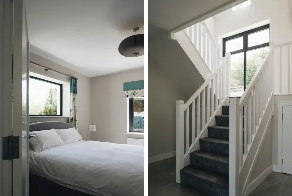 Bedroom at Lamb Cottage