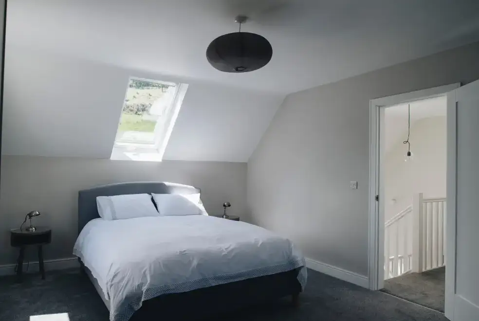 Bedroom at Lamb Cottage