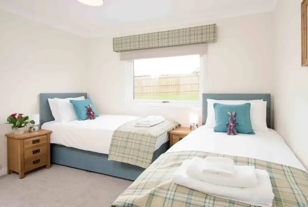 Bedroom at Lammerlaw Self Catering