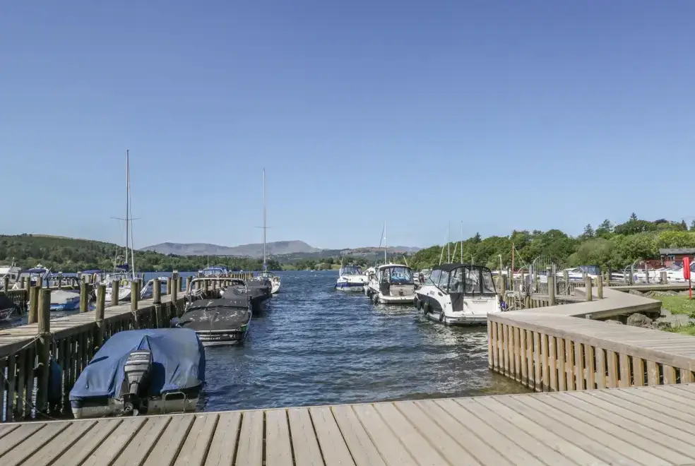 Lake view at Langdale Lodge 15