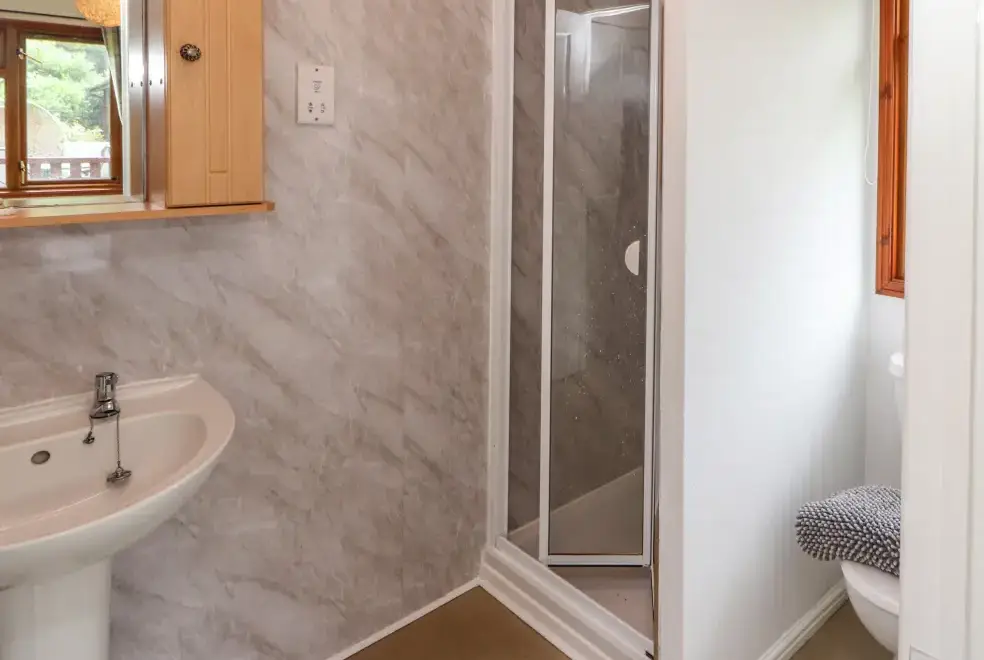 Shower room at Langdale Lodge 15