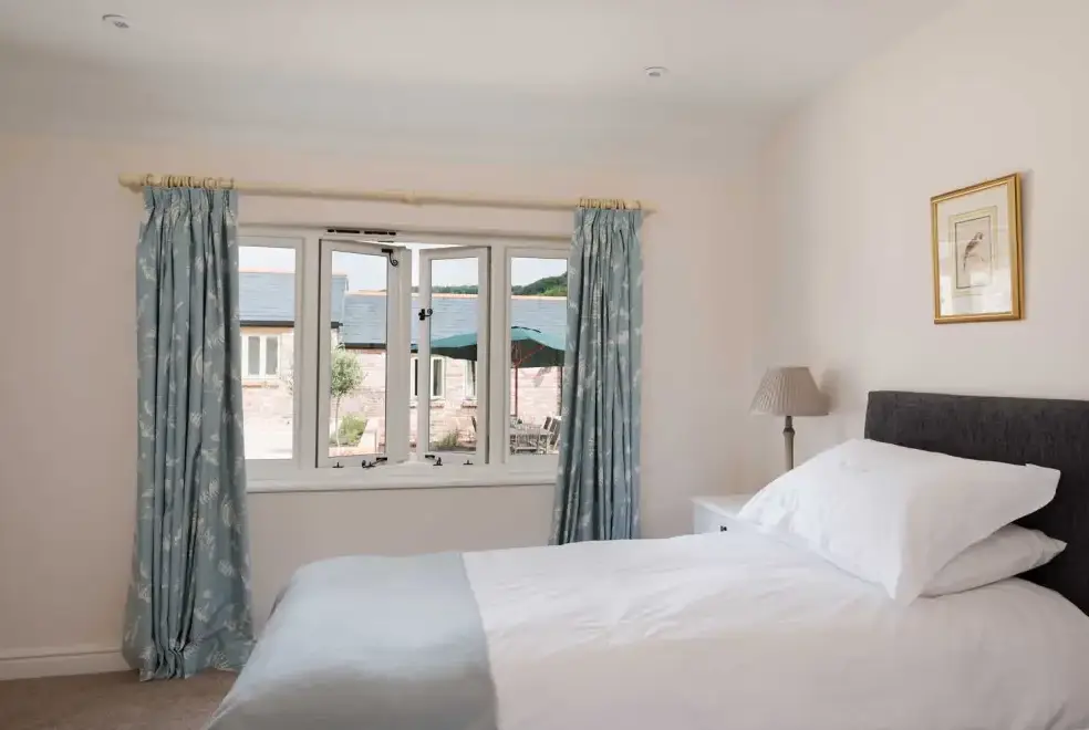 Bedroom at Langford Valley Barn