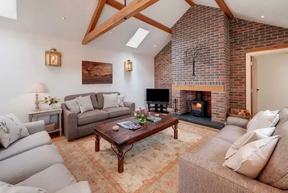 Lounge at Langford Valley Barn