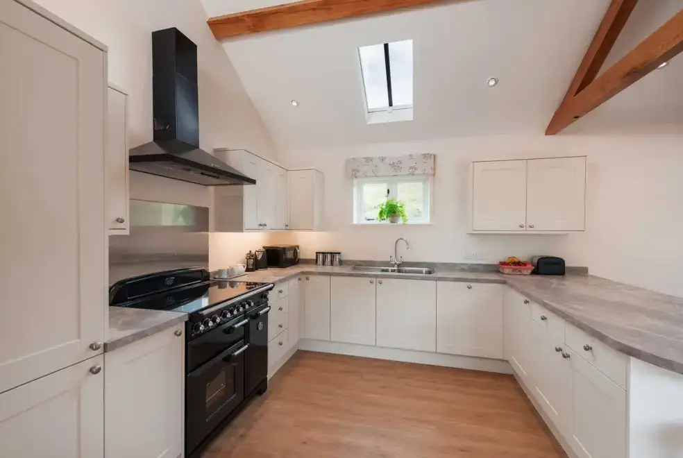 Kitchen/diner at Langford Valley Barn