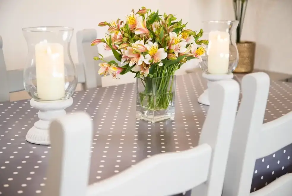 Dining room at Langford Valley Stables