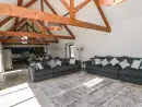 Open plan living area at Langley Barn - thumbnail photo