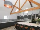 Luxury kitchen at Langley Barn - thumbnail photo
