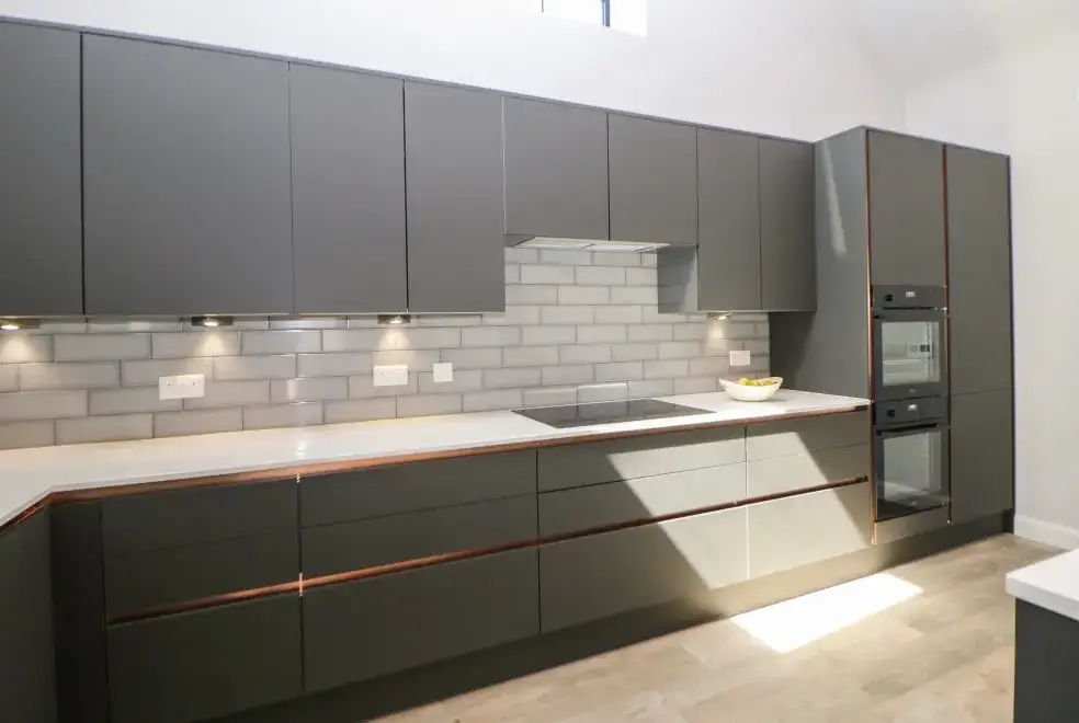 Well equipped kitchen at Langley Barn