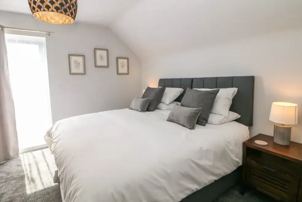 Bedroom at Langley Barn