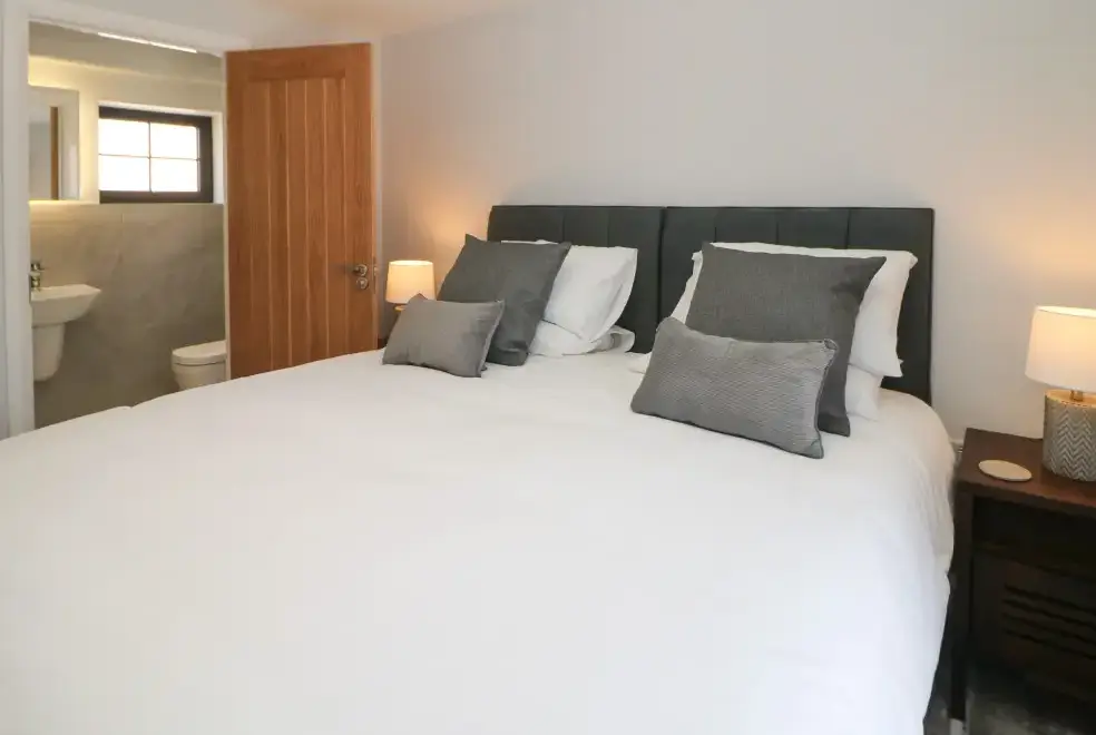 Bedroom at Langley Barn