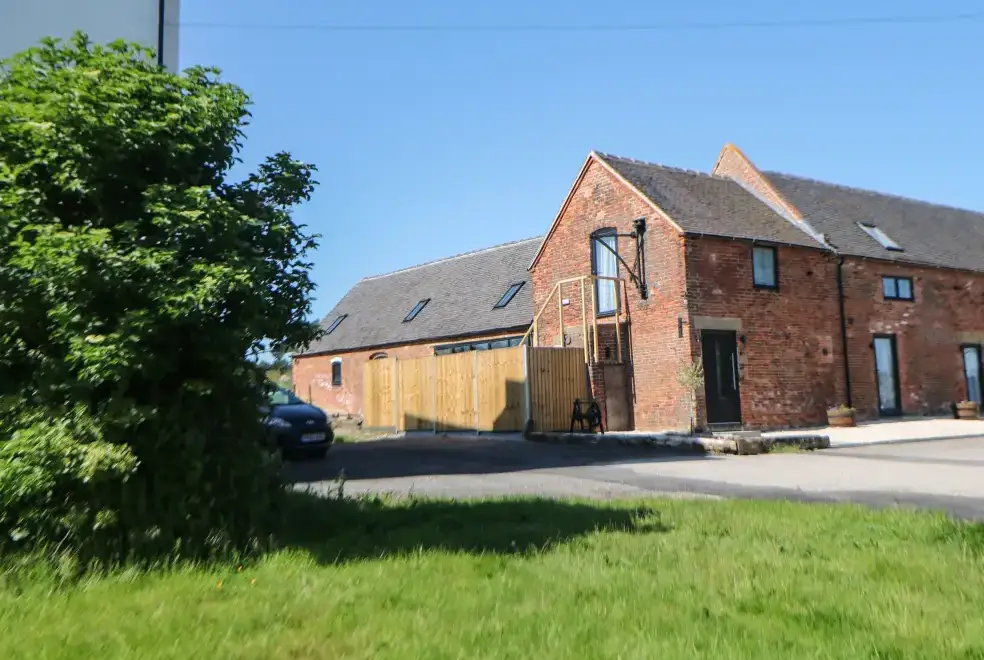 Langley Barn, from the outside