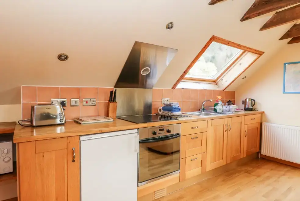 Kitchen/diner at Larch Cottage