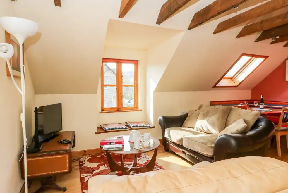 Lounge at Larch Cottage