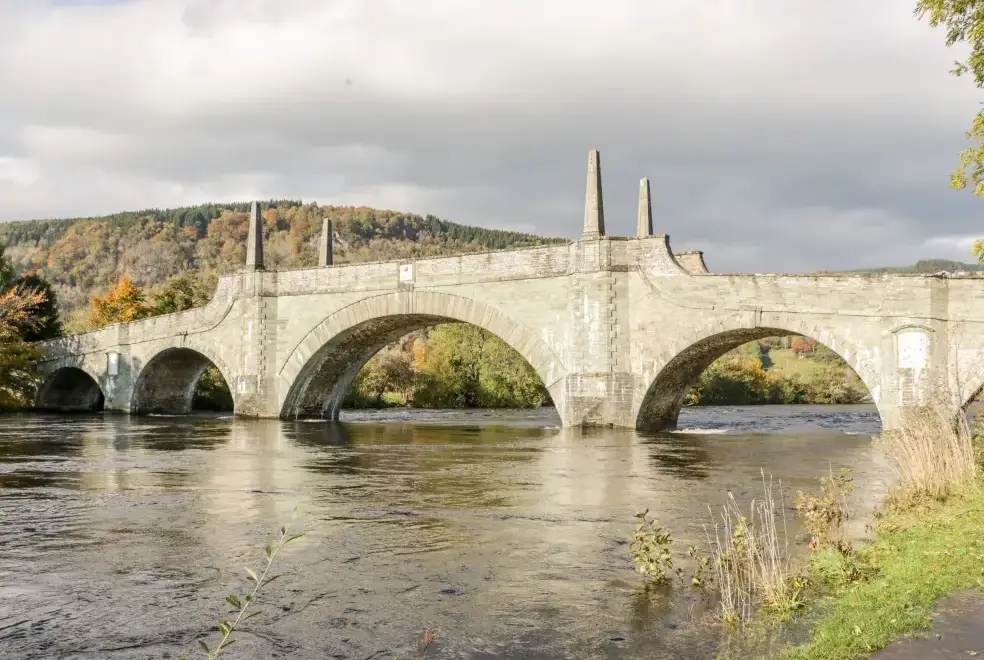 Countryside views at Larch Cottage