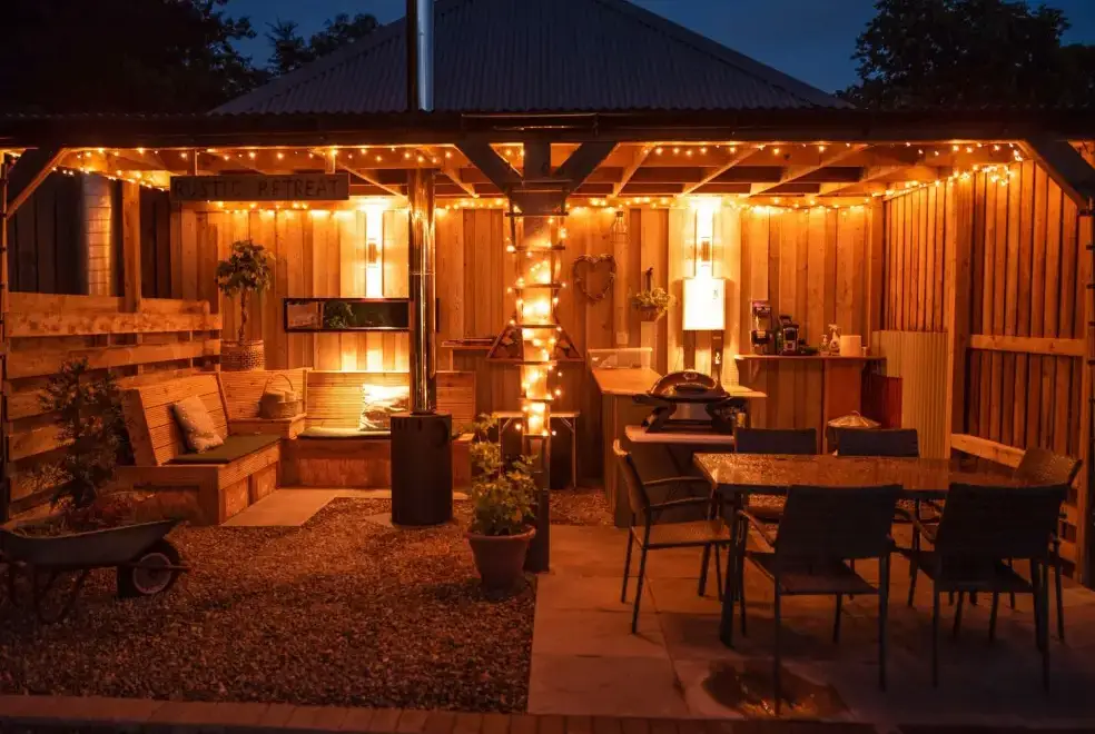 BBQ at Larchwood Lodge