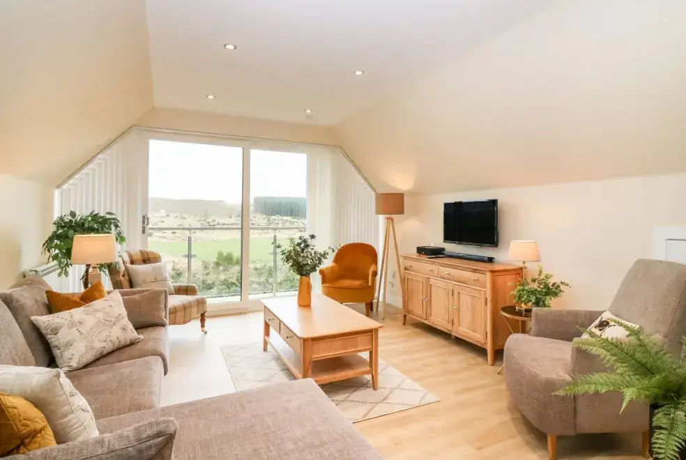 Lounge at Larchwood Lodge