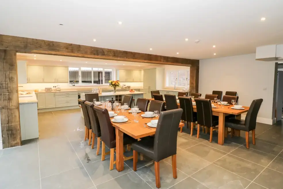 Kitchen/diner at Lea Farm House