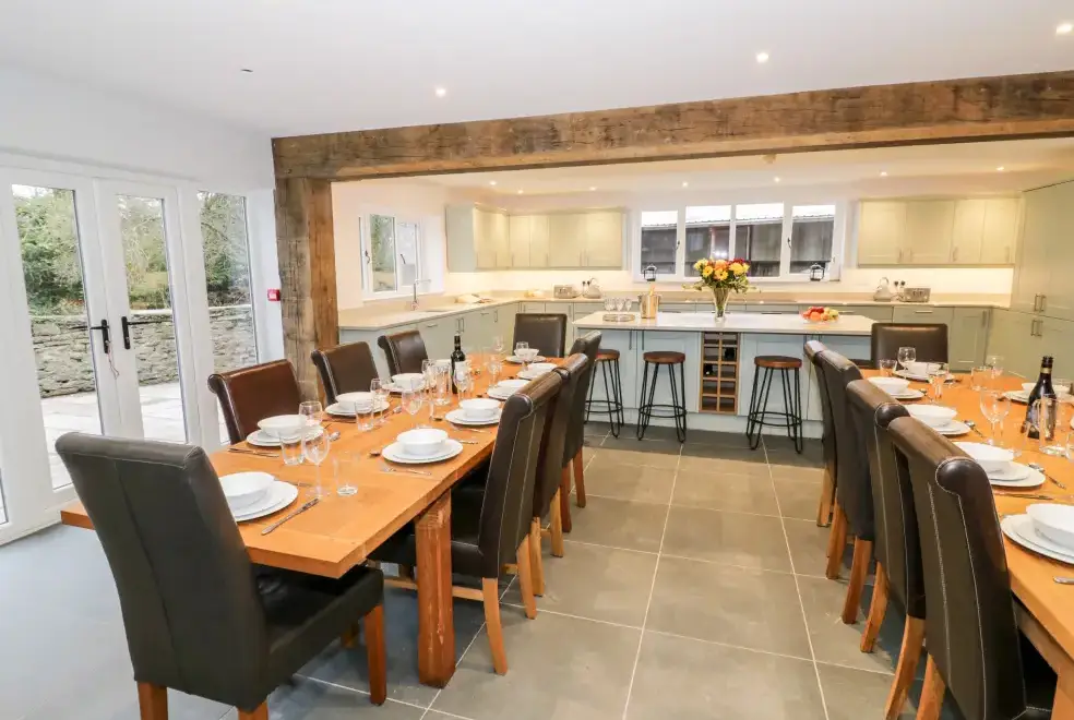 Kitchen/diner at Lea Farm House