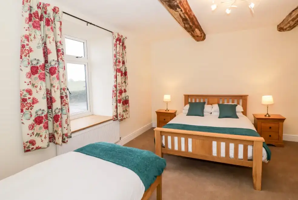Bedroom at Lea Farm House