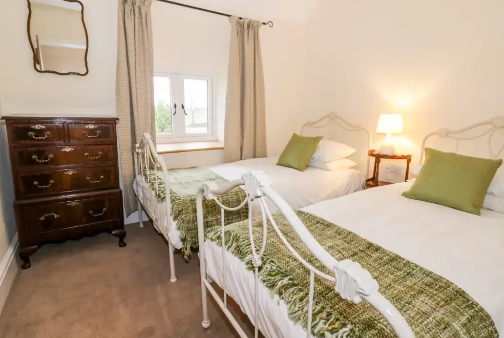 Bedroom at Lea Farm House