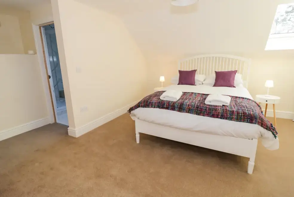 Bedroom at Lea Farm House