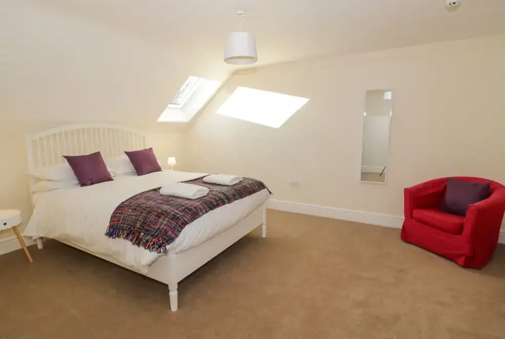 Bedroom at Lea Farm House