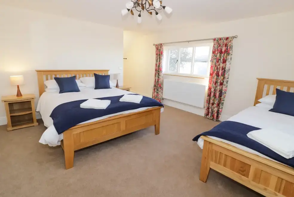 Bedroom at Lea Farm House