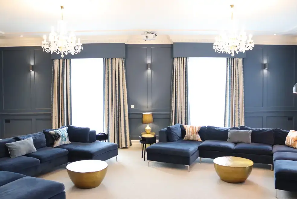 Lounge at Leafield House @ Nables Farm