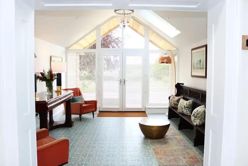 Lounge at Leafield House @ Nables Farm