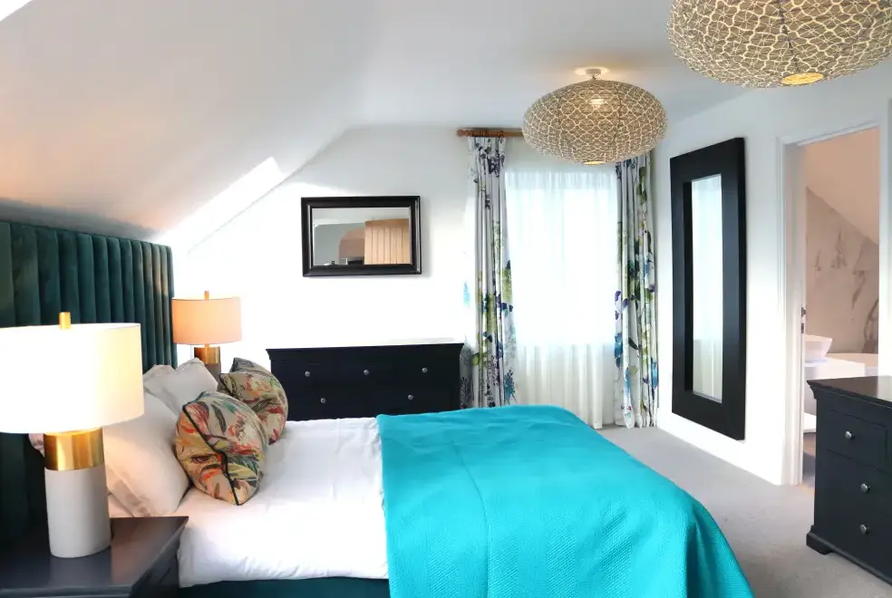 Bedroom at Leafield House @ Nables Farm