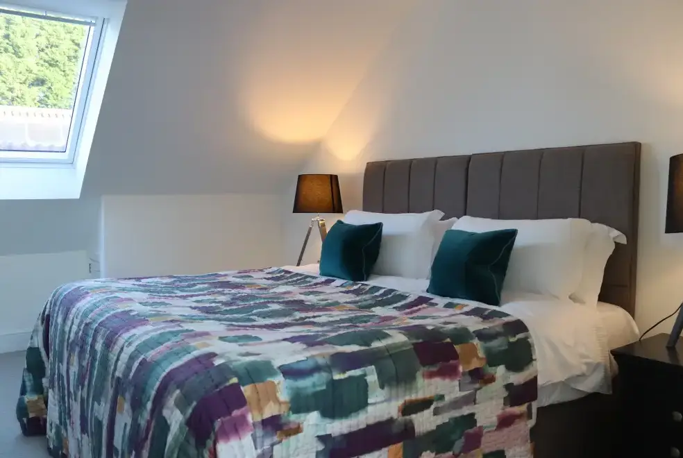 Bedroom at Leafield House @ Nables Farm