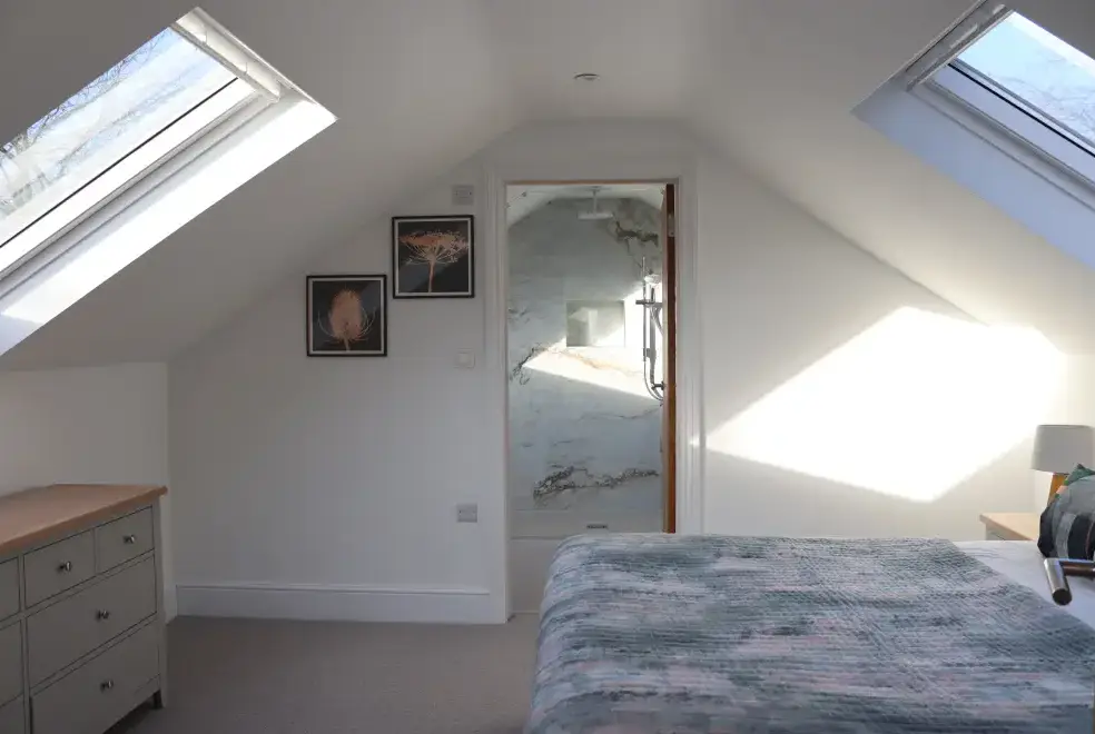 Bedroom at Leafield House @ Nables Farm
