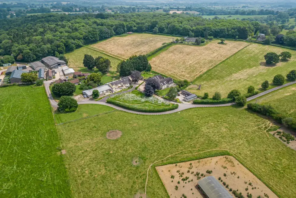 Countryside views at Leafield House @ Nables Farm