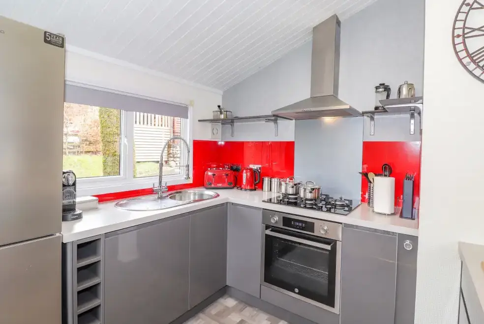 Kitchen/diner at Limefitt Lodge