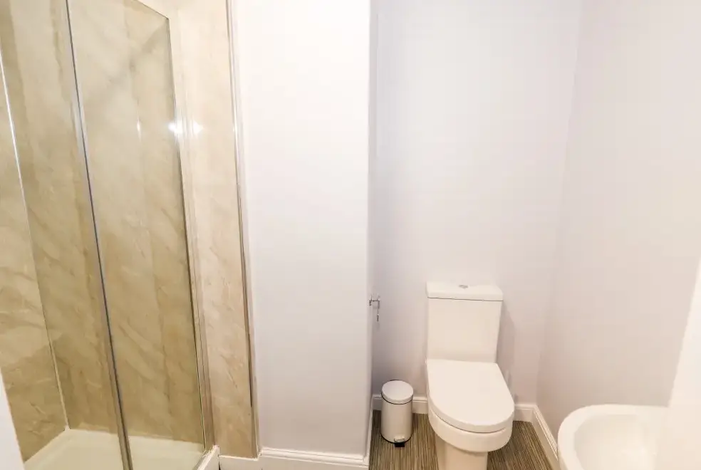 Shower room at Lincoln House