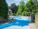 Shared Swimming Pool at Lingcombe Barn in Dartmoor - thumbnail photo