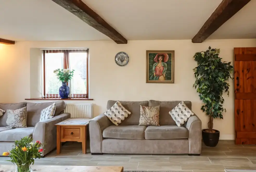 Lounge at Linhay Barn Conversion