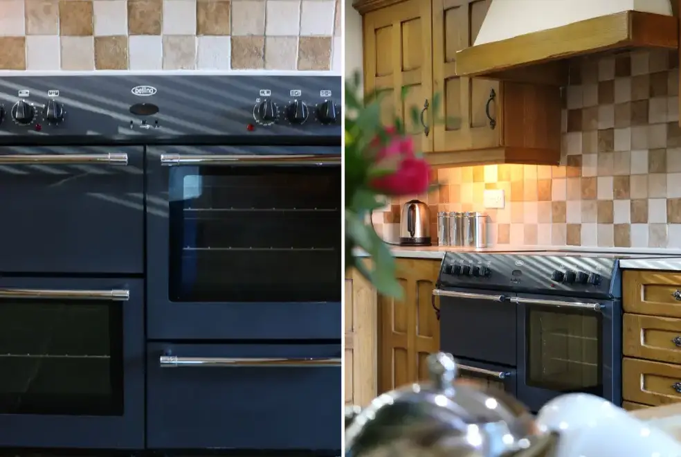 Well equipped kitchen at Linhay Barn Conversion