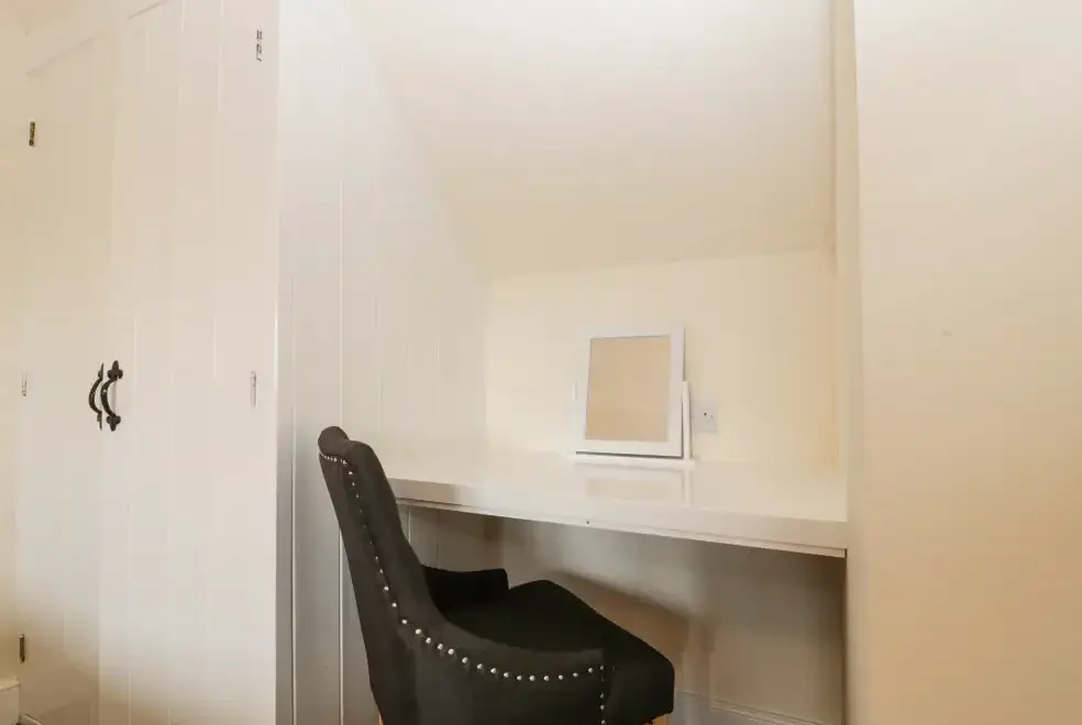 Desk area at Linhay Barn Conversion