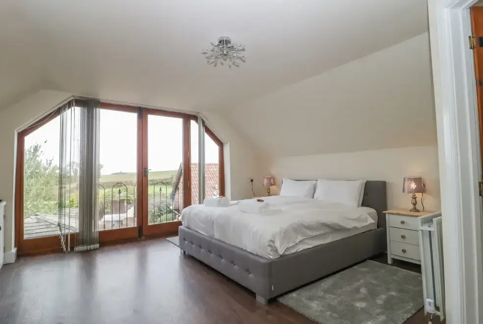 Bedroom at Linhay Barn Conversion