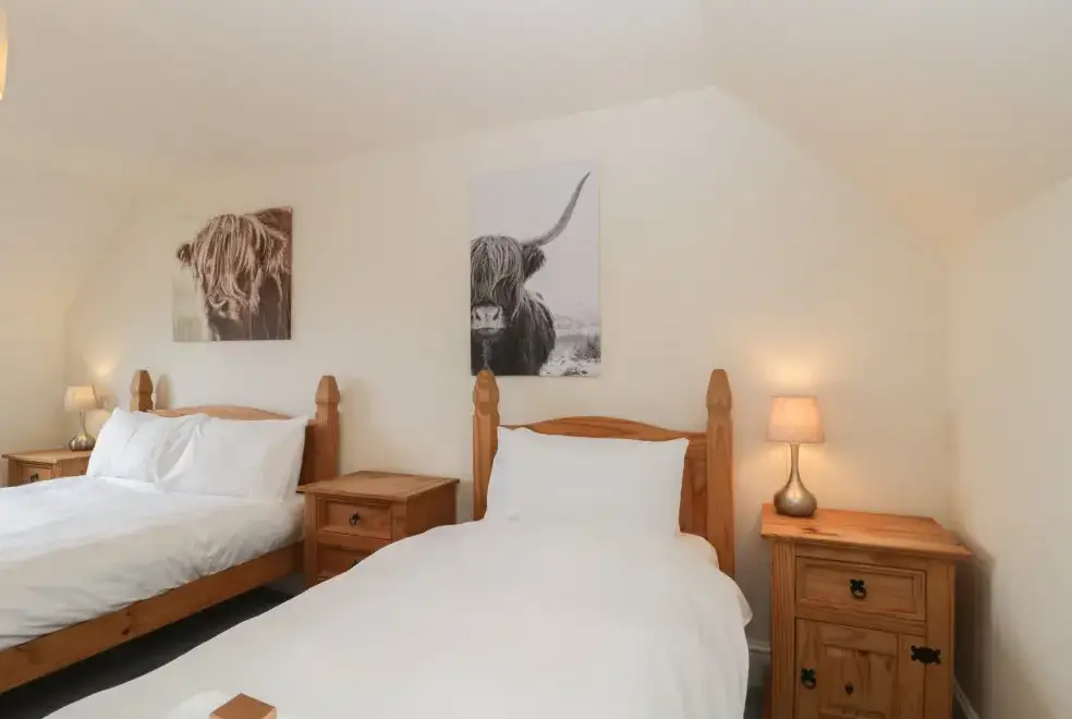 Bedroom at Linhay Barn Conversion